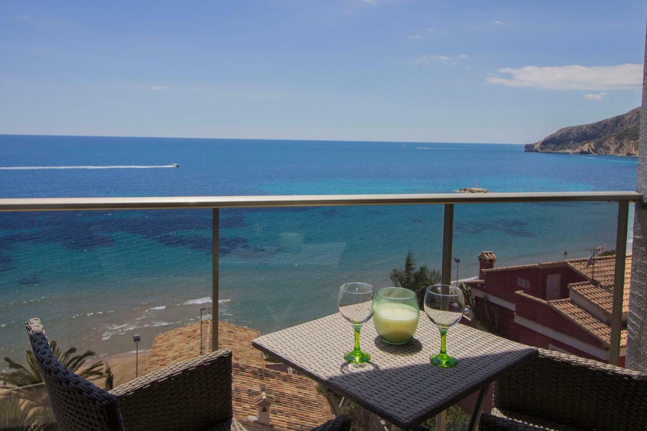 Beautiful Frontline Apartment Melioria With Panoramic Seaview Кальпе Екстер'єр фото